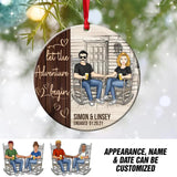Personalized Let The Adveture Begin Couple Gifts Wood Ornament Printed QTDT1811