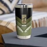 Personalized Australian Veteran/SoldierTumbler Printed QTHY1811