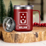 Personalized Netherland Veteran/Soldier Rank Laser Handle Cup Printed 22NOV-HY18