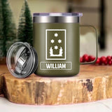 Personalized Netherland Veteran/Soldier Rank Laser Handle Cup Printed 22NOV-HY18