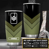 Personalized Canadian Veteran/SoldierTumbler Printed QTHY2111