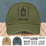 Personalized US  Solider/ Veteran Peaked Cap 3D Printed QTHQ2111