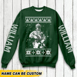 Personalized Italian Veteran/Solider Christmas  Sweater Printed QTHQ2211