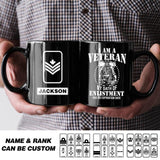Personalized I Am A Veteran My Oath Of Enlistment Has No Expiration Date Canadian Veteran/Soldier Ceramic Mug QTHQ2311