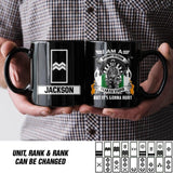 Personalized I Am A Grumpy Veteran I Can Fix Stupid But It's Gonna Hurt Irish Veteran/Soldier Printed Mug QTHQ2311