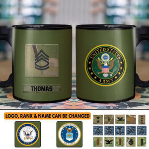 Personalized US Solider/ Veteran Printed Mug 22NOV-HY24