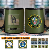 Personalized US Solider/ Veteran Printed Mug 22NOV-HY24