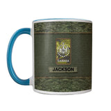 Personalized Canadian Solider/ Veteran Rank Camo  Printed Accent Mug 22NOV-HQ28