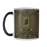 Personalized German Solider/ Veteran Rank Camo  Printed Accent Mug 22NOV-HQ28