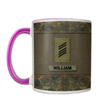 Personalized German Solider/ Veteran Rank Camo  Printed Accent Mug 22NOV-HQ28