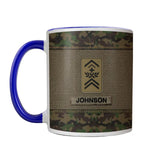 Personalized Swiss Solider/ Veteran Rank Camo  Printed Accent Mug 22NOV-HQ28