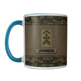 Personalized Swiss Solider/ Veteran Rank Camo  Printed Accent Mug 22NOV-HQ28