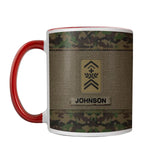 Personalized Swiss Solider/ Veteran Rank Camo  Printed Accent Mug 22NOV-HQ28