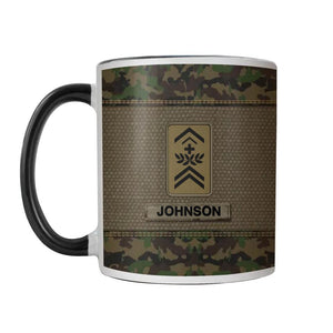 Personalized Swiss Solider/ Veteran Rank Camo  Printed Accent Mug 22NOV-HQ28