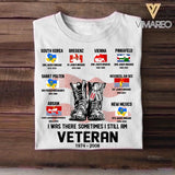 Personalized I Was There Sometimes I Still Am Austrian Veteran Tshirt Printed 22NOV-DT29
