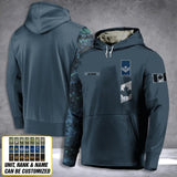 Personalized Canadian Solider/ Veteran Camo With Name and Rank Hoodie 3D Printed QTDT2911