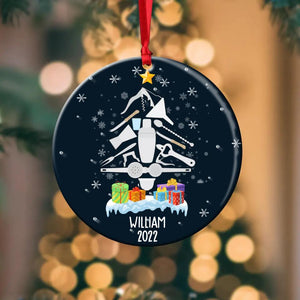 Personalized Bartender  Christmas Acrylic/Plastic Ornament Printed QTDT2911