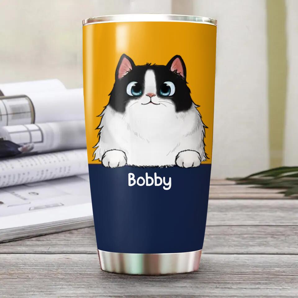 Personalized Cat Lovers Mug Or Tumbler Printed QTHQ0112