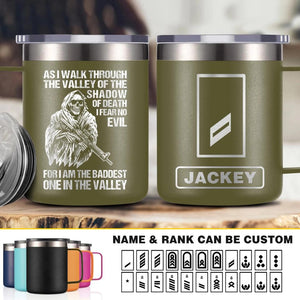 Personalized German Solider/ Veteran With Your Unit Logo Laser Handle Cup Printed 22DEC-HQ06