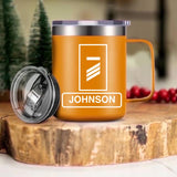 Personalized German Solider/ Veteran With Your Unit Logo Laser Handle Cup Printed 22DEC-HQ06