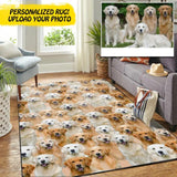 Personalized Your Dog Image Rug Or Pillow Printed QTDT0812