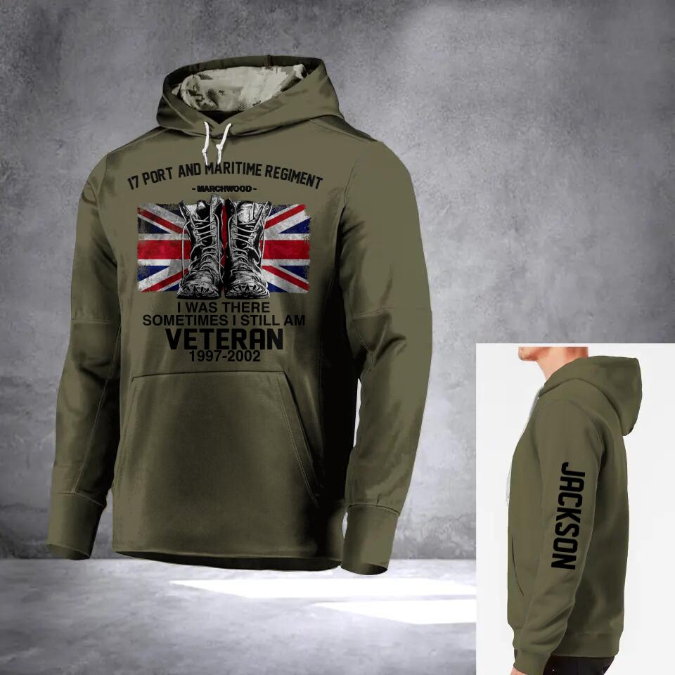 Personalized British Solider/ Veteran Hoodie 3D Printed 22DEC-DT08