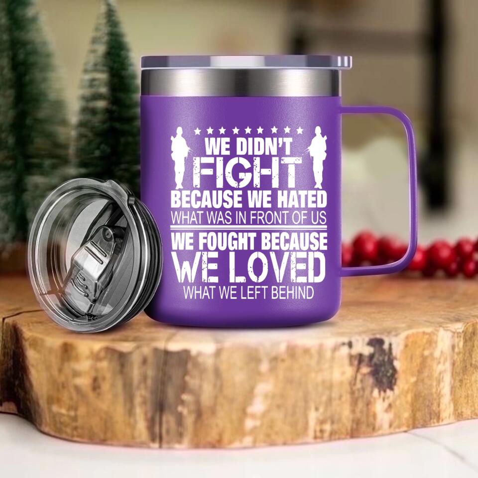 Personalized German Solider/ Veteran With Your Unit Logo Laser Handle Cup Printed 22DEC-HY08