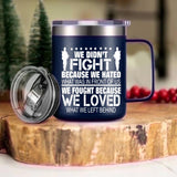Personalized US Solider/ Veteran With Your Unit Logo Laser Handle Cup Printed 22DEC-HY08