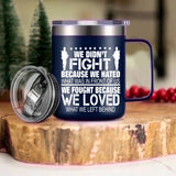 Personalized UK Solider/ Veteran With Your Unit Logo Laser Handle Cup Printed 22DEC-HY08