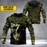 Personalized Austrian Veteran/Solider Camo Hoodie 3D Printed QTDT0912