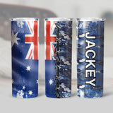 Personalized Australian Veteran/Soldier Tumbler 30Oz Printed 22DEC-HQ09