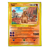 Personalized Image Dog Lover Pokepet Quilt Blanket Printed QTDT0912