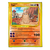 Personalized Image Cat Lover Pokepet Quilt Blanket Printed QTDT0912