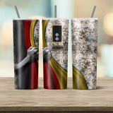 Personalized German Veteran/Soldier Rank Camo Tumbler 30Oz Printed 22DEC-DT09