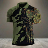 Personalized German Veteran/ Solider Rank Polo Shirts 3D Printed QTHQ1212