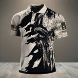 Personalized German Veteran/ Solider Rank Polo Shirts 3D Printed QTHQ1212