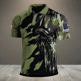 Personalized Irish Veteran/ Solider Rank Polo Shirts 3D Printed QTHQ1212