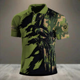 Personalized Norwegian Veteran/ Solider Rank Polo Shirts 3D Printed QTHQ1212