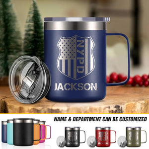 Personalized US Solider/ Veteran With Your Department Laser Handle Cup Printed QTDT1212