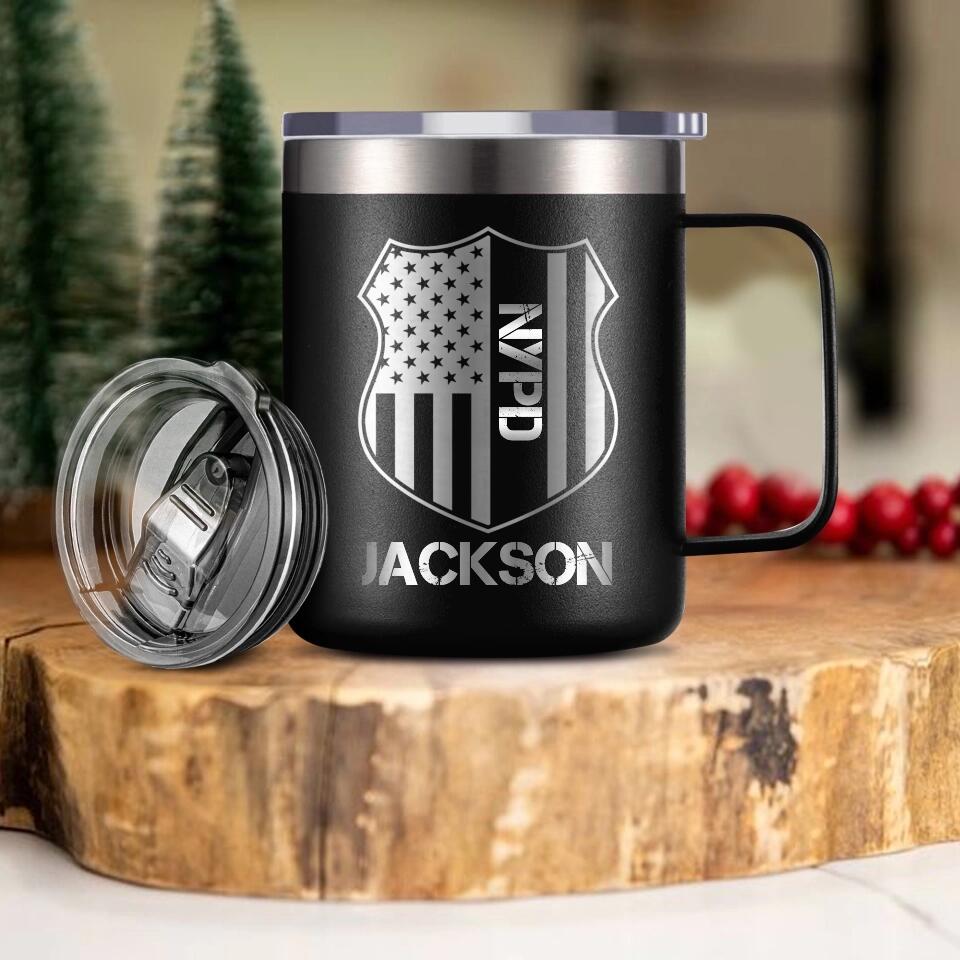 Personalized US Solider/ Veteran With Your Department Laser Handle Cup Printed QTDT1212