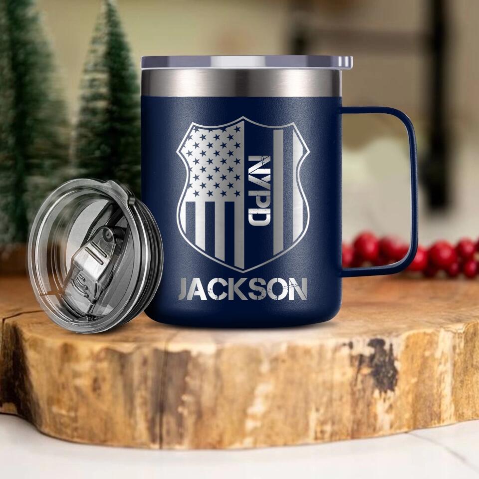 Personalized US Solider/ Veteran With Your Department Laser Handle Cup Printed QTDT1212