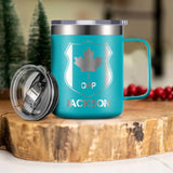 Personalized Canadian Solider/ Veteran With Your Department Laser Handle Cup Printed QTDT1212