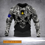 Personalized Australian Veteran/Soldier Camo Hoodie 3D Printed 22DEC-HY22