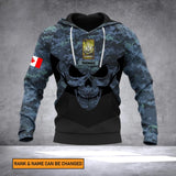 Personalized Canadian Veteran/Soldier Camo Hoodie 3D Printed 22DEC-HY22