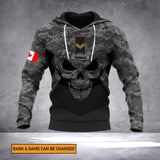 Personalized Canadian Veteran/Soldier Camo Hoodie 3D Printed 22DEC-HY22