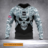 Personalized British Veteran/Soldier Camo Hoodie 3D Printed 22DEC-HY22