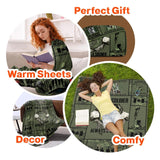 Personalized Canadian Veteran/Soldier Quilt Blanket Printed 22DEC-DT27