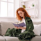 Personalized Canadian Veteran/Soldier Quilt Blanket Printed 22DEC-DT27