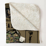 Personalized Swiss Veteran/Soldier Quilt Blanket Printed 22DEC-DT27