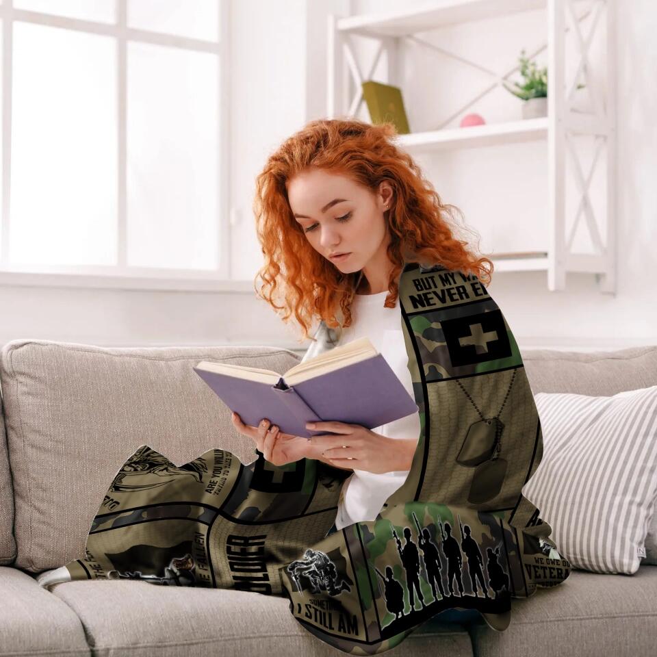 Personalized Swiss Veteran/Soldier Quilt Blanket Printed 22DEC-DT27